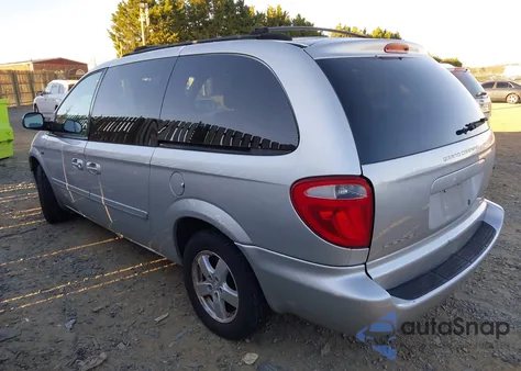 2007 Dodge Grand Caravan Sxt из США, поврежденный, VIN 2D4GP44L37R271983